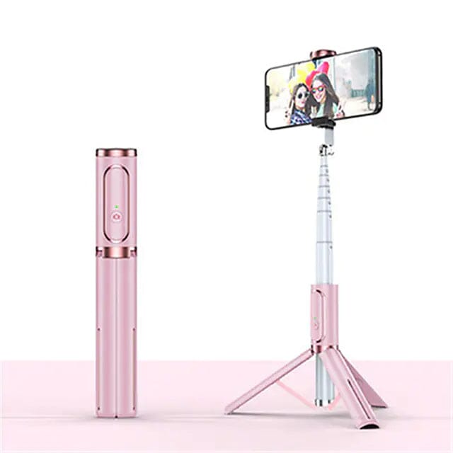Phone Holder Tripod Adjustable Stand Mount Pink Phone Holder - Tophatter Daily Deals